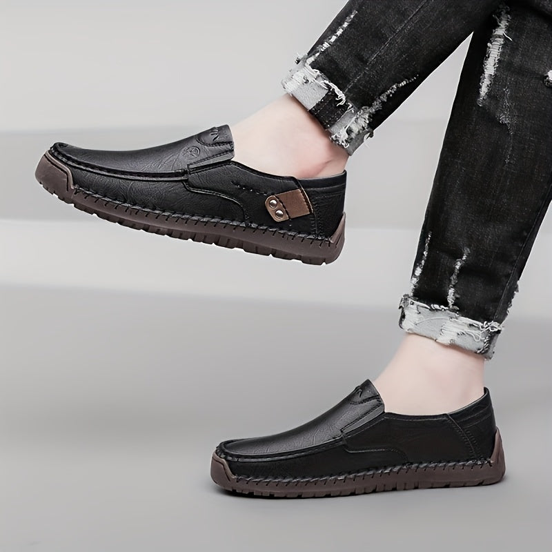Zapatos Mocasines de Cuero Súper Cómodos | Hombre | Estilo Casual Elegante