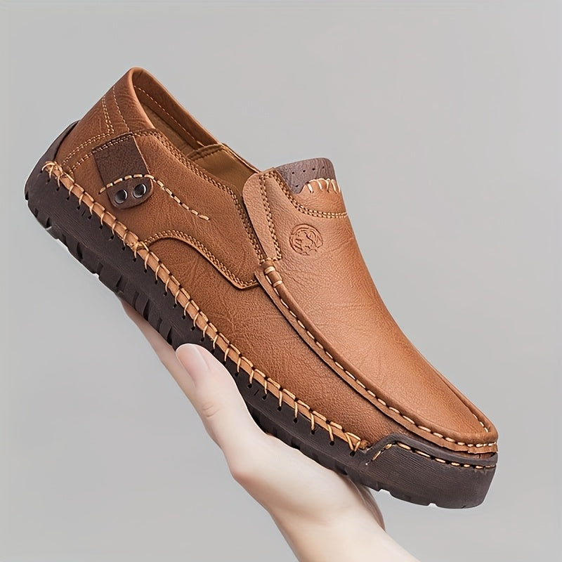 Zapatos Mocasines de Cuero Súper Cómodos | Hombre | Estilo Casual Elegante