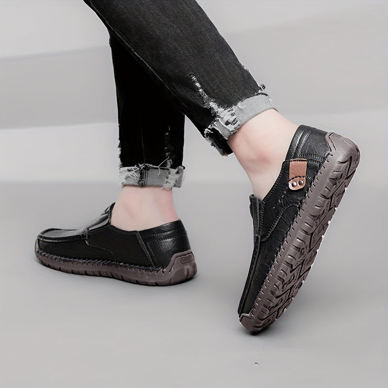 Zapatos Mocasines de Cuero Súper Cómodos | Hombre | Estilo Casual Elegante