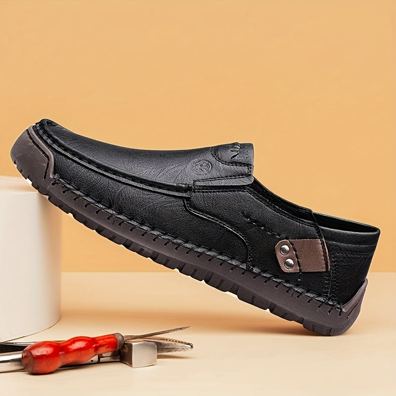 Zapatos Mocasines de Cuero Súper Cómodos | Hombre | Estilo Casual Elegante