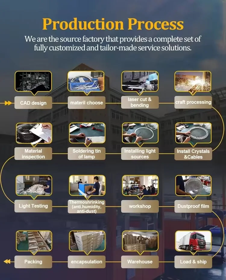 Lámpara de Techo LED de Cristal Redonda Premium - Control Inteligente App