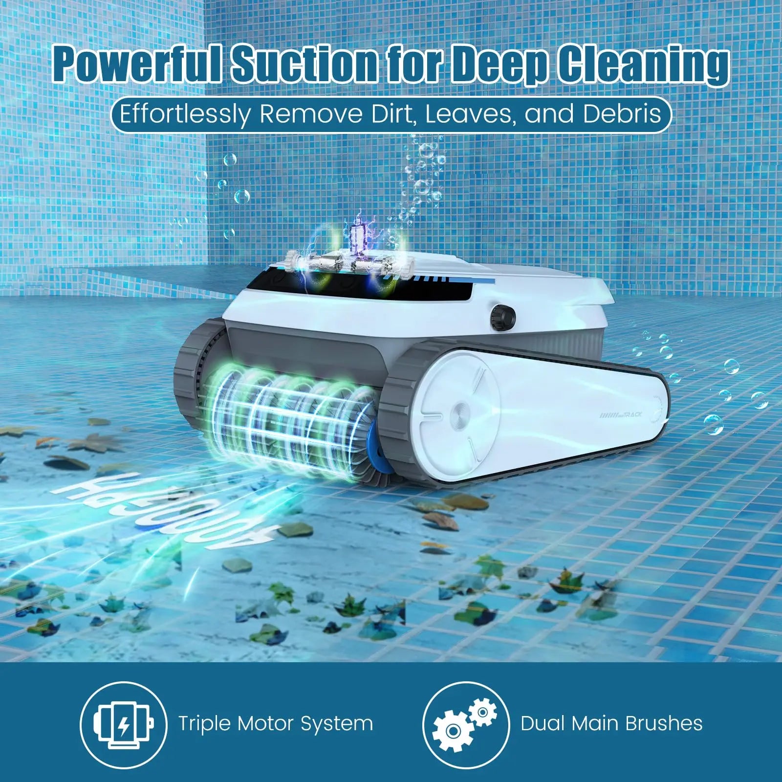 Robot Limpiafondos Automático AIRROBO - Limpieza Inteligente para Piscinas y Spas