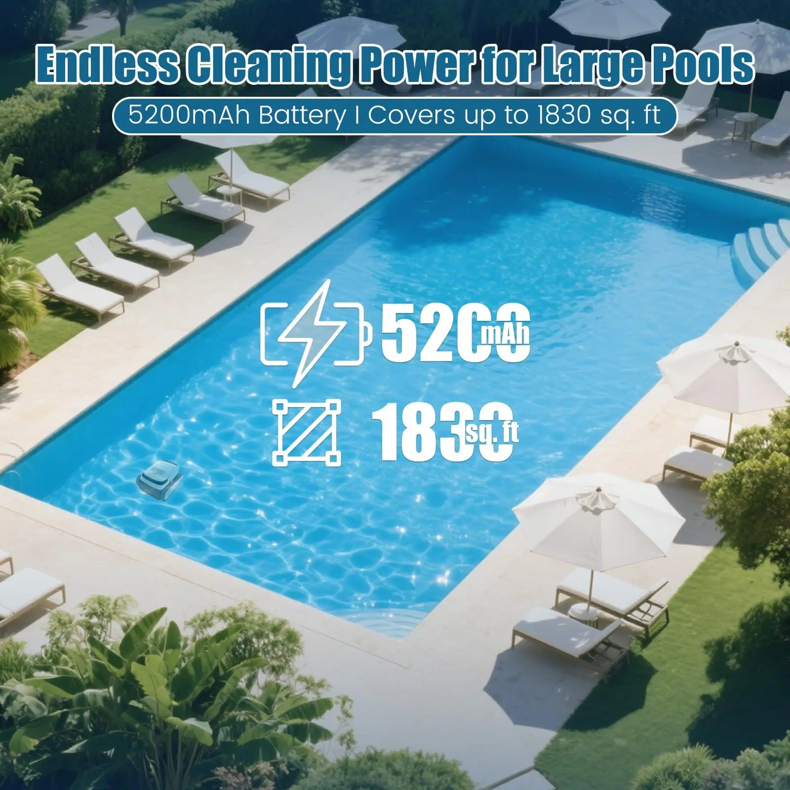 Robot Limpiafondos Automático AIRROBO - Limpieza Inteligente para Piscinas y Spas