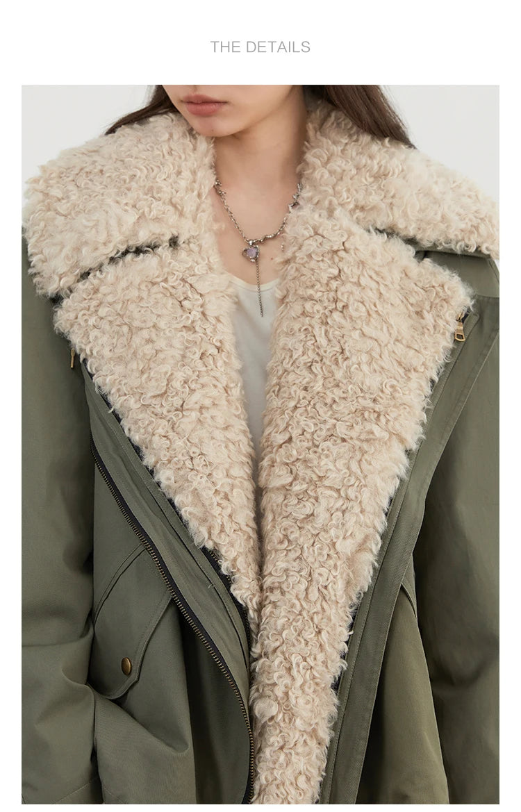 Chaqueta Motera Mujer Algodón - Abrigo Invierno Cálido Retro Streetwear 2025