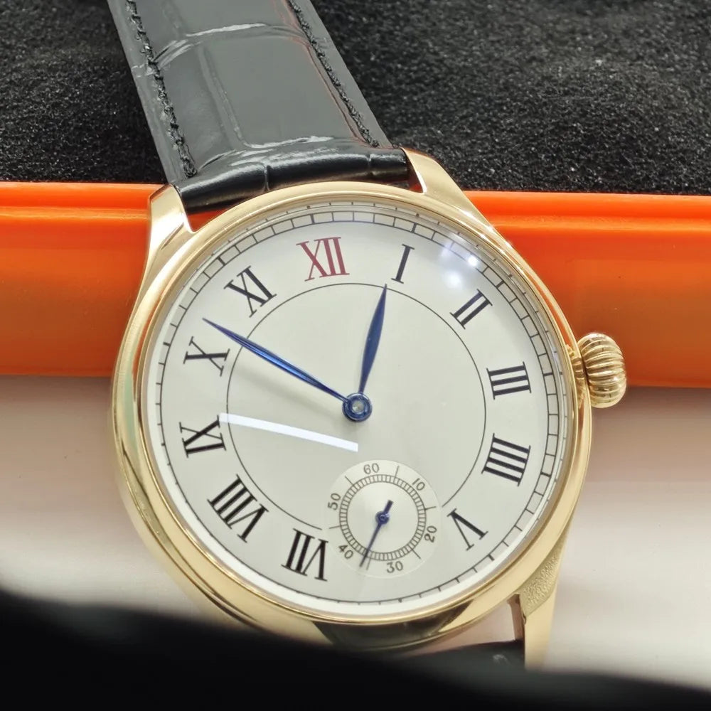 Reloj Mecánico SEAKOSS Piloto Clásico 44mm - Movimiento Manual Seagull ST3621