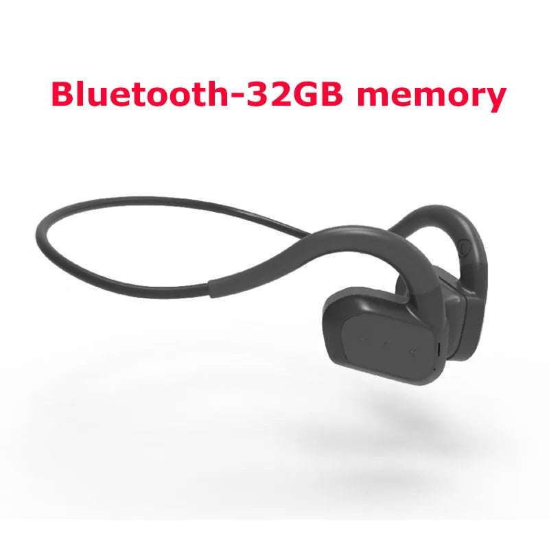 Auriculares Conducción Ósea IPX8 Bluetooth 5.3 - 32GB MP3 Natación Deportivos