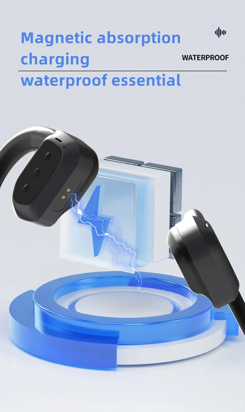 Auriculares Conducción Ósea IPX8 Bluetooth 5.3 - 32GB MP3 Natación Deportivos