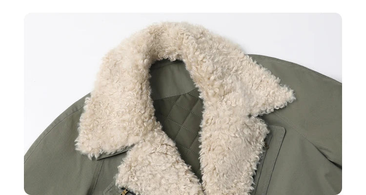 Chaqueta Motera Mujer Algodón - Abrigo Invierno Cálido Retro Streetwear 2025