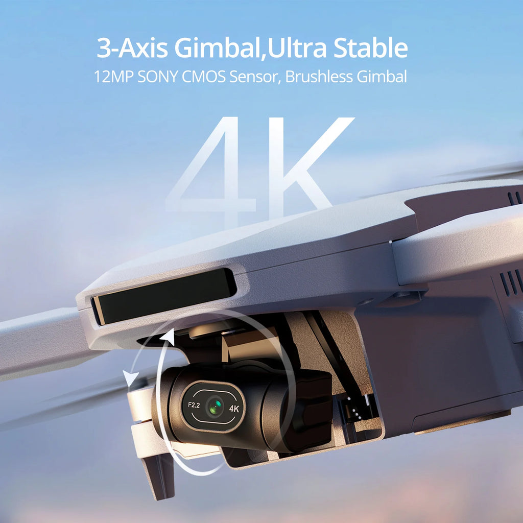 Dron Potensic ATOM C0 Mini 4K - Gimbal 3 Ejes, GPS 6km, Cámara Profesional, Brushless RC