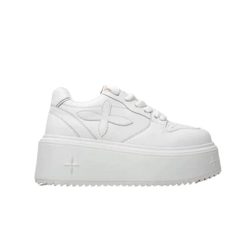 Zapatillas Plataforma Mujer Primavera Otoño - Suela Gruesa Cómodas Casuales