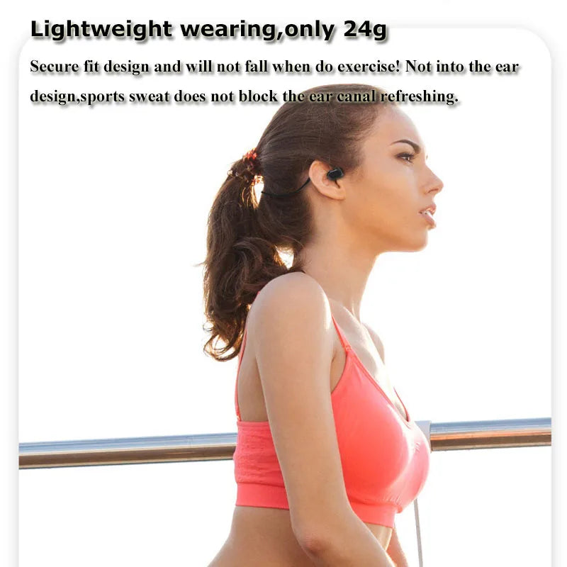 Auriculares Conducción Ósea IPX8 Bluetooth 5.3 - 32GB MP3 Natación Deportivos