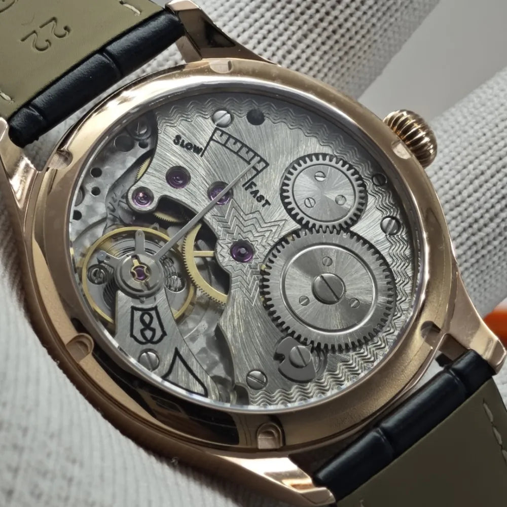 Reloj Mecánico SEAKOSS Piloto Clásico 44mm - Movimiento Manual Seagull ST3621