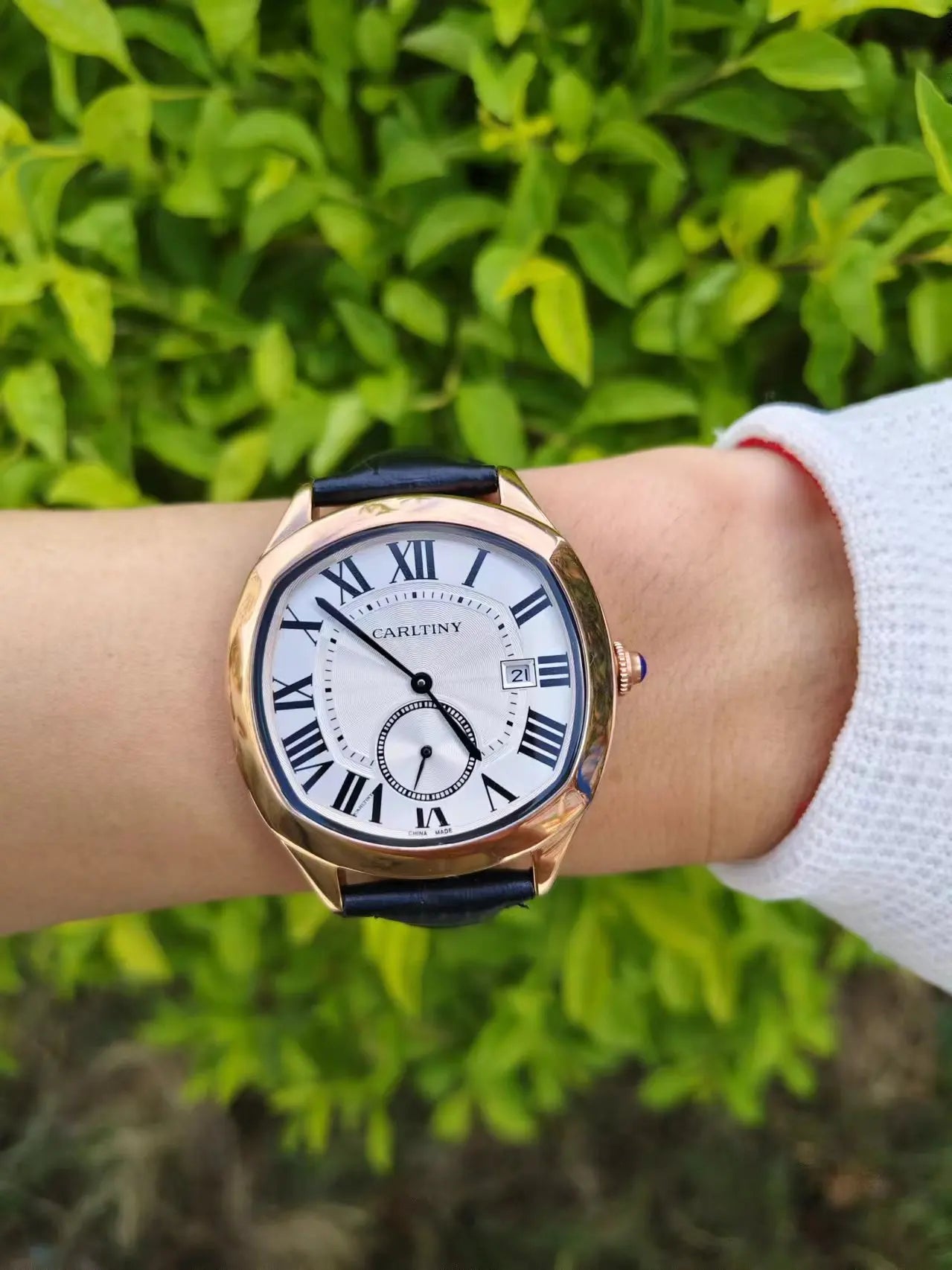 Reloj Automático Hombre Lujo - Mecánico CARLTINY Elegante Clásico