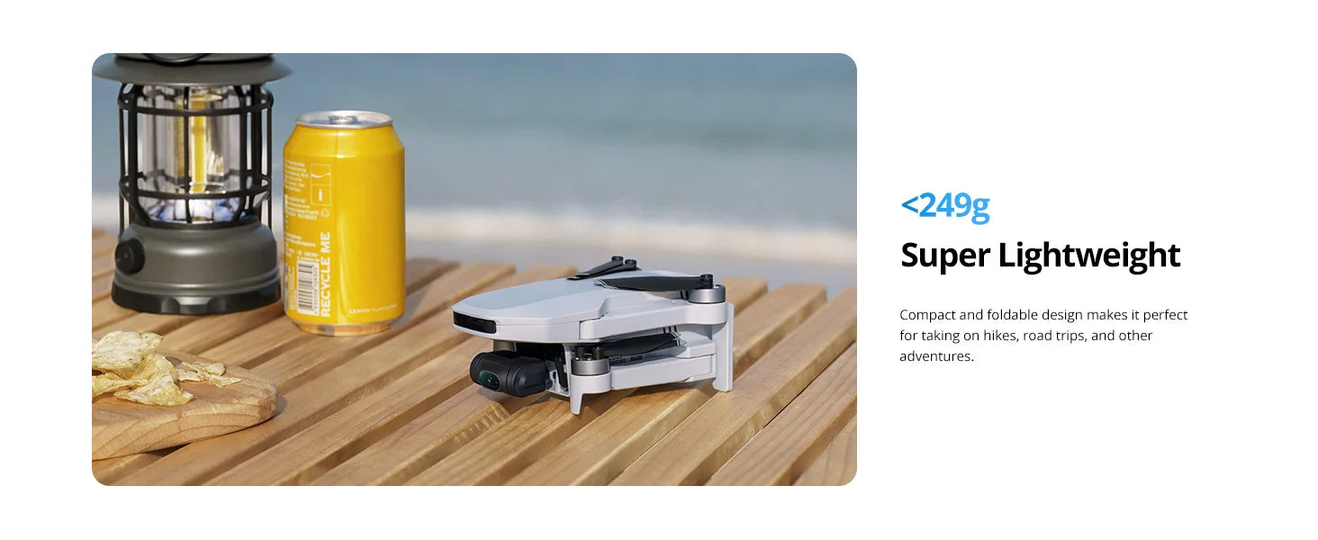 Dron Potensic ATOM C0 Mini 4K - Gimbal 3 Ejes, GPS 6km, Cámara Profesional, Brushless RC