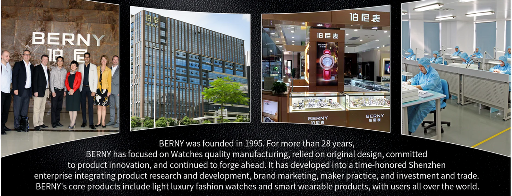 BERNY Reloj Mecánico Automático Hombre Miyota - Zafiro Resistente al Agua