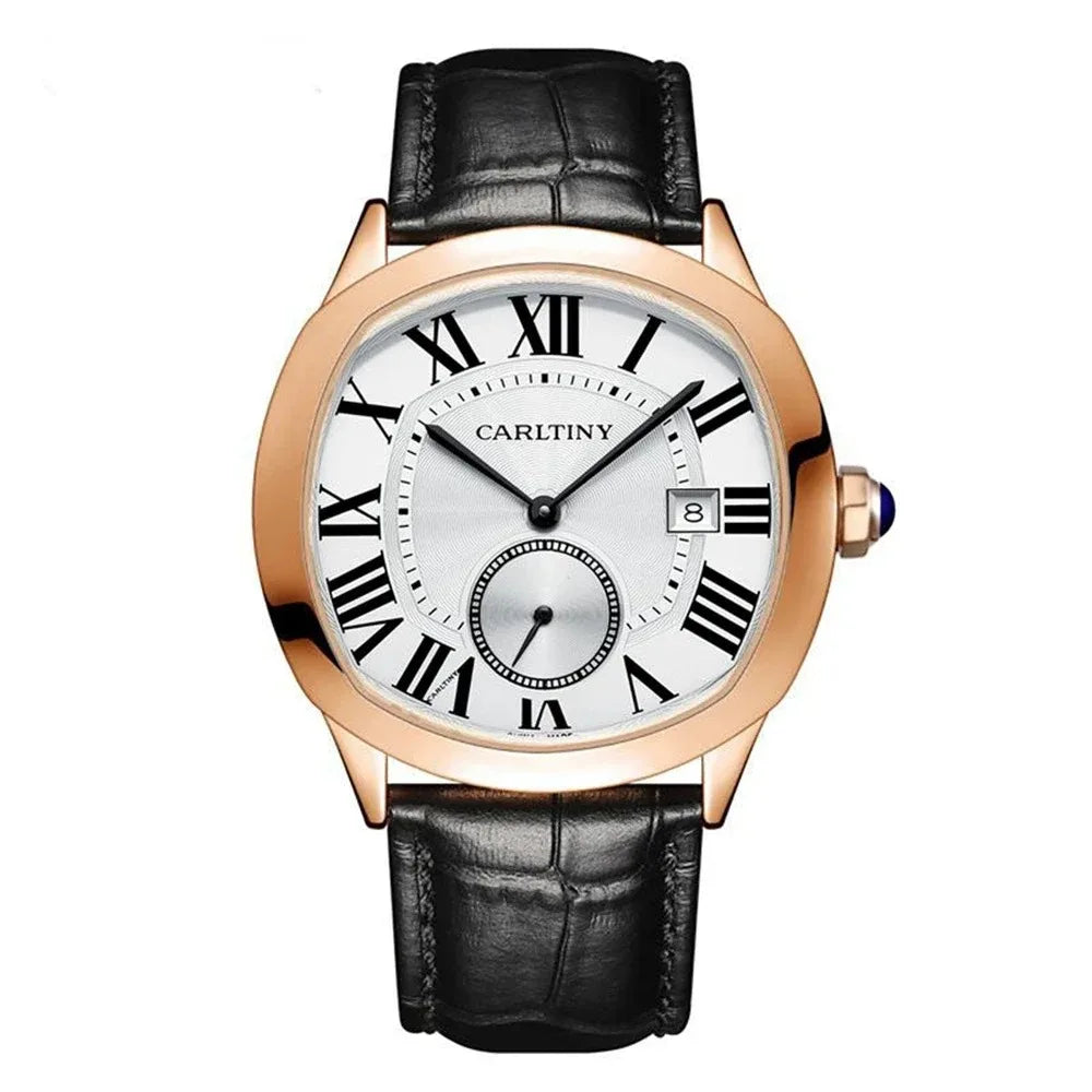 Reloj Automático Hombre Lujo - Mecánico CARLTINY Elegante Clásico
