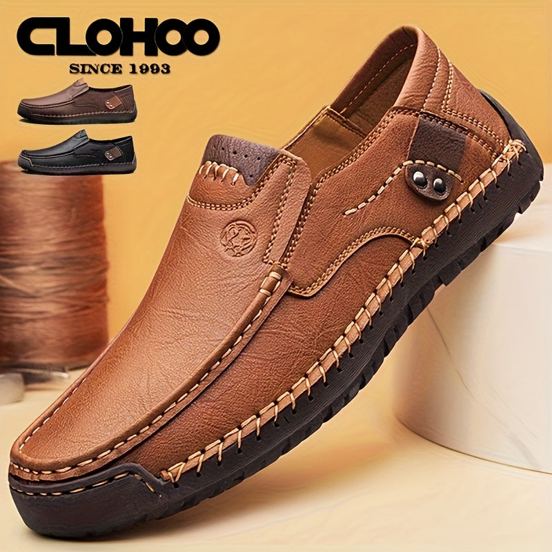 Zapatos Mocasines de Cuero Súper Cómodos | Hombre | Estilo Casual Elegante