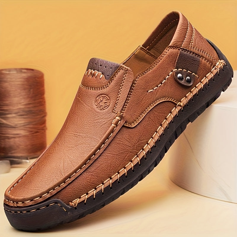 Zapatos Mocasines de Cuero Súper Cómodos | Hombre | Estilo Casual Elegante