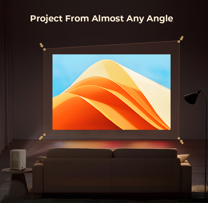 Mini Proyector Portátil BYINTEK X15 LED Inteligente con Android 11.0 y WiFi para Cine en Casa Full HD 1080P