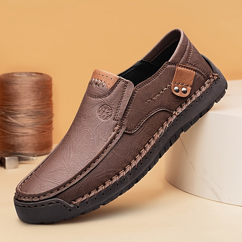 Zapatos Mocasines de Cuero Súper Cómodos | Hombre | Estilo Casual Elegante