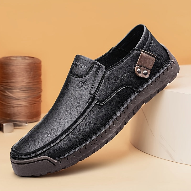 Zapatos Mocasines de Cuero Súper Cómodos | Hombre | Estilo Casual Elegante