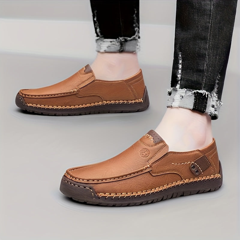 Zapatos Mocasines de Cuero Súper Cómodos | Hombre | Estilo Casual Elegante