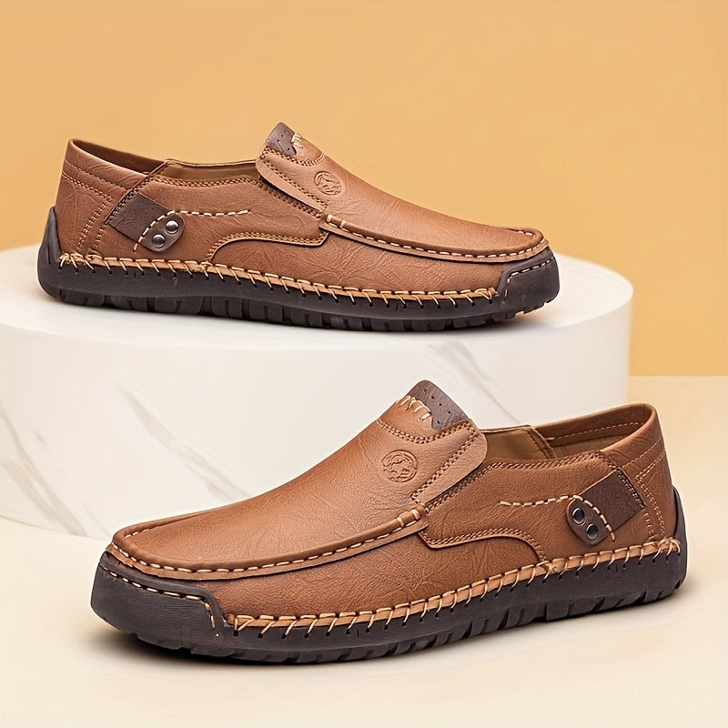 Zapatos Mocasines de Cuero Súper Cómodos | Hombre | Estilo Casual Elegante