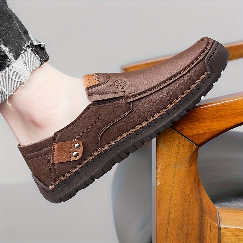 Zapatos Mocasines de Cuero Súper Cómodos | Hombre | Estilo Casual Elegante