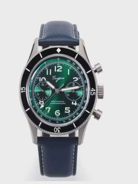 SUGESS 1963 Chronograph Verde ST1901