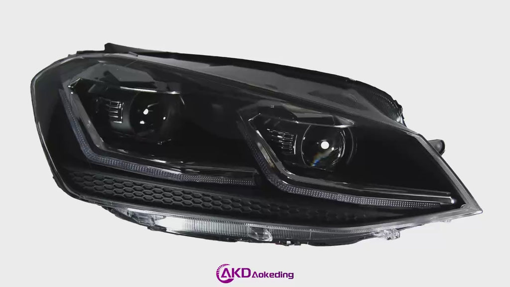 Faros LED para VW Golf MK7/MK7.5 - Upgrade Halógeno a LED - TANLUZE 10000LM 6000K