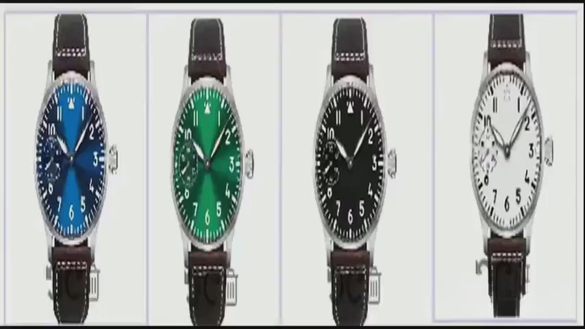 Reloj Mecánico Semi-Automático 42mm - Diseño Piloto Premium - 4 Colores