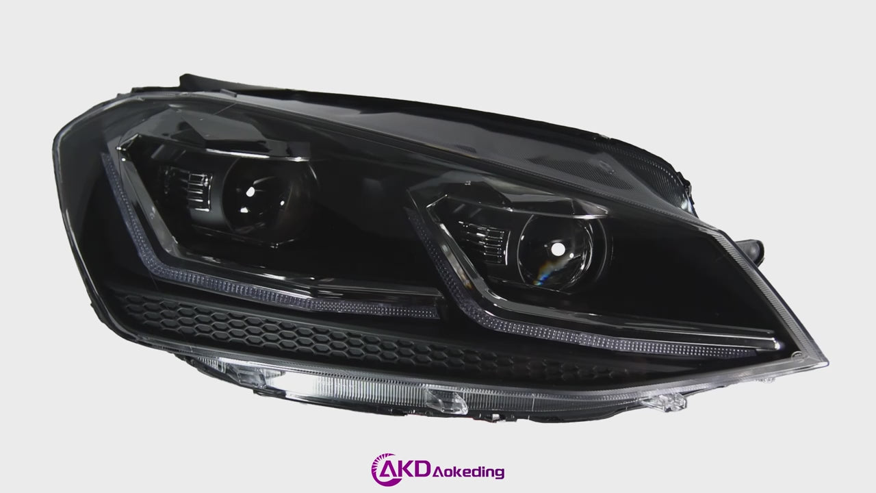 Faros LED para VW Golf MK7/MK7.5 - Upgrade Halógeno a LED - TANLUZE 10000LM 6000K