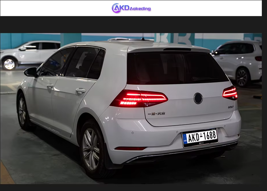 Luces LED Traseras para VW Golf 7 / 7.5 (2013-2020) - Intermitente Dinámico con Animación