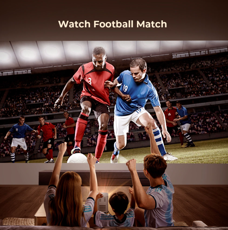 Mini Proyector Portátil BYINTEK X15 LED Inteligente con Android 11.0 y WiFi para Cine en Casa Full HD 1080P